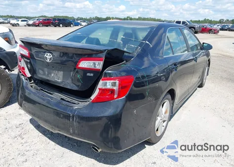 2012 Toyota Camry Se z USA, uszkodzony, nr VIN 4T1BF1FK4CU044906